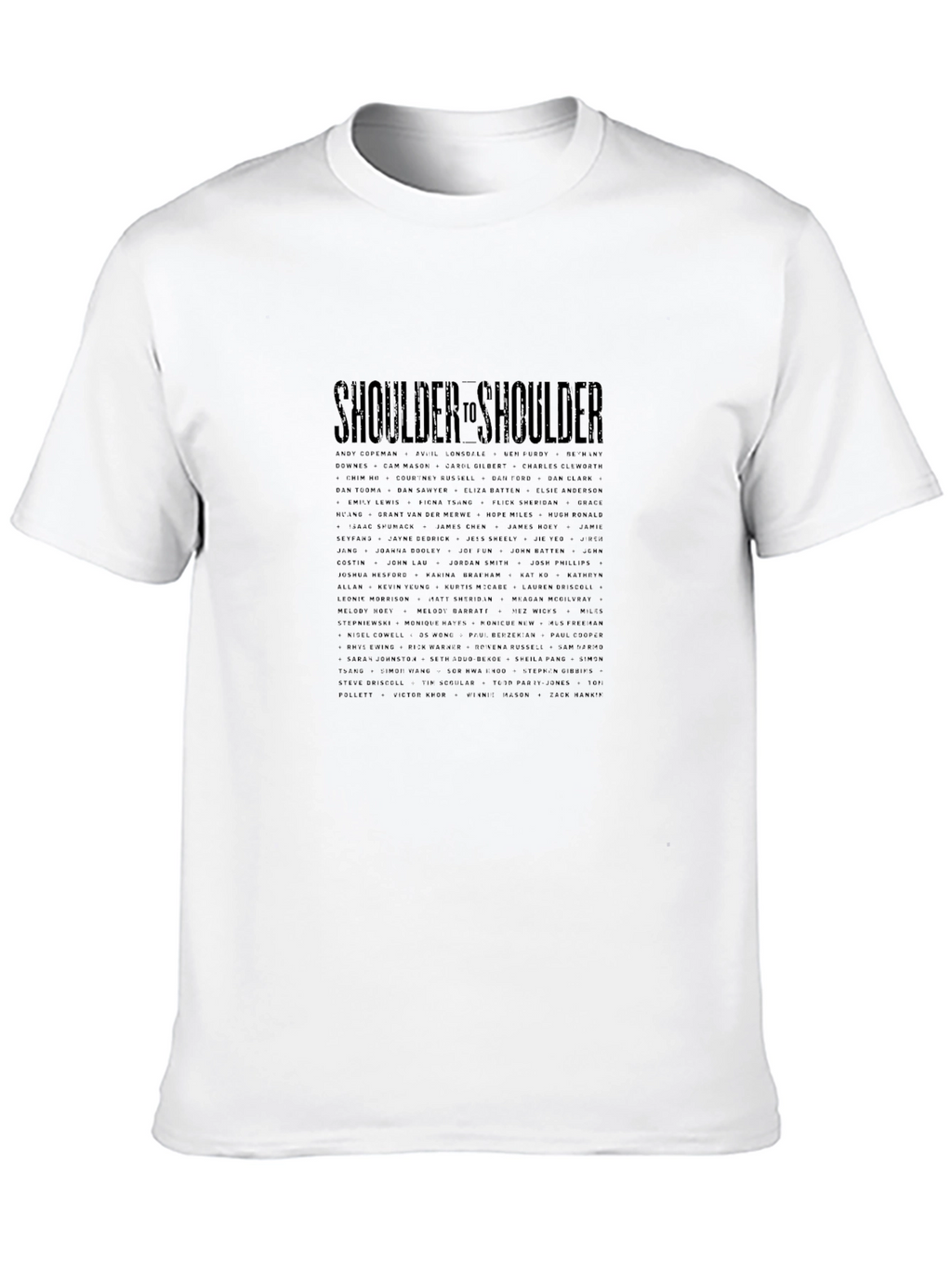 Shoulder to Shoulder Graphic Tee