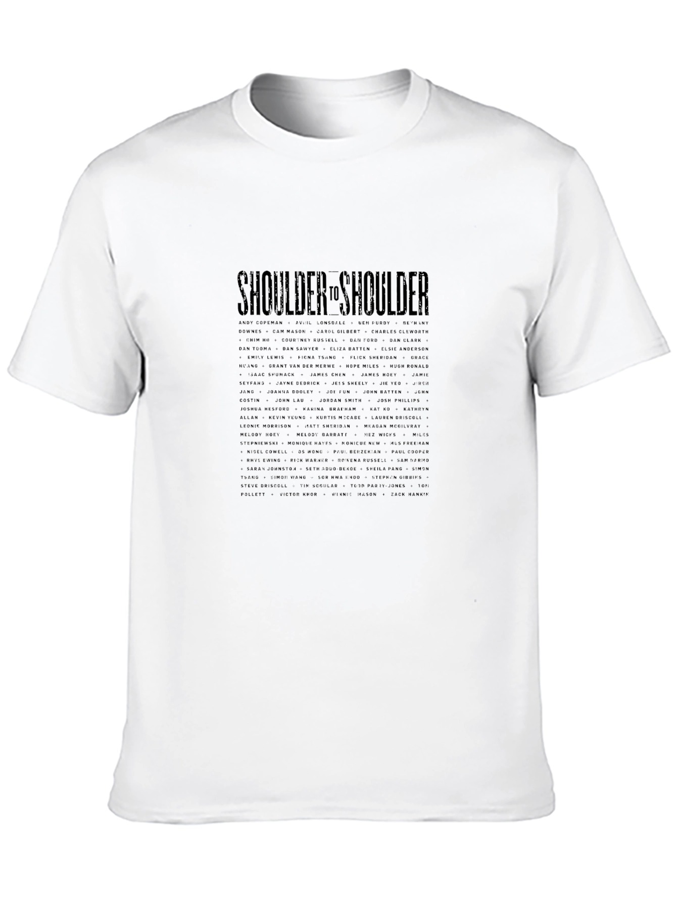 Shoulder to Shoulder Graphic Tee