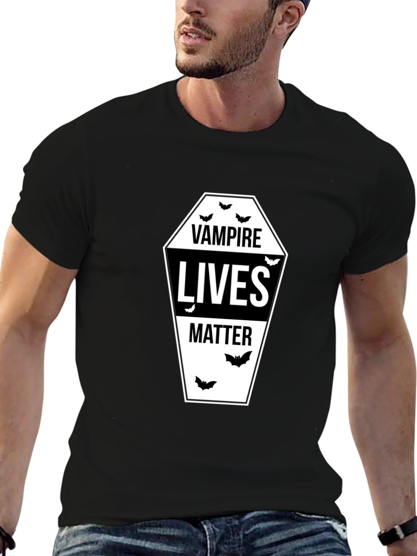 Vampire Lives Matter Graphic T-Shirt