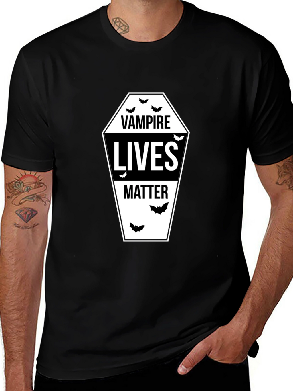 Vampire Lives Matter Graphic T-Shirt