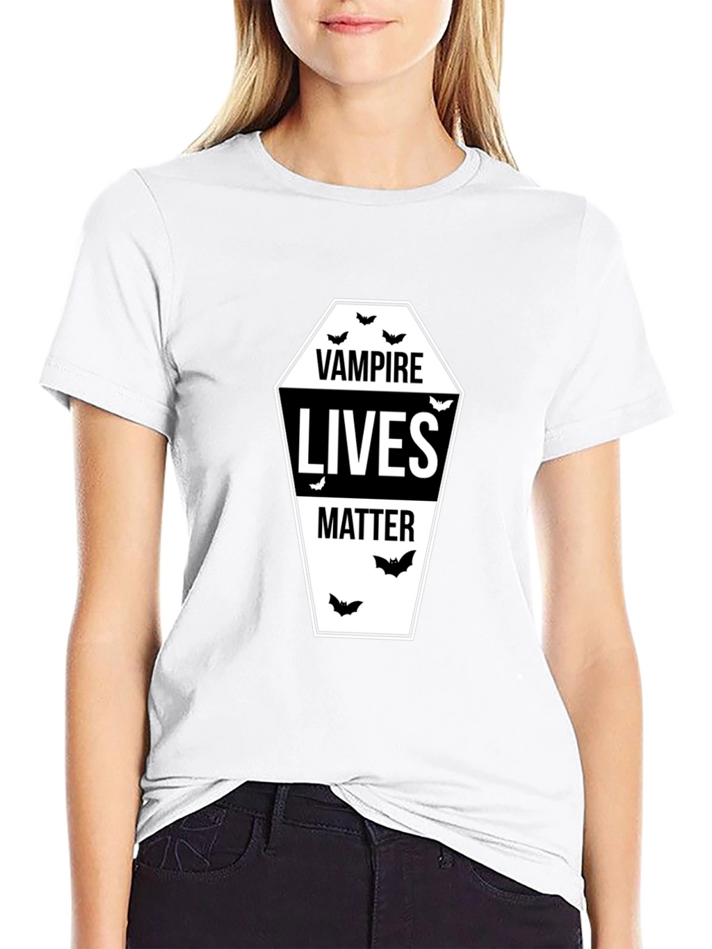 Vampire Lives Matter Graphic T-Shirt