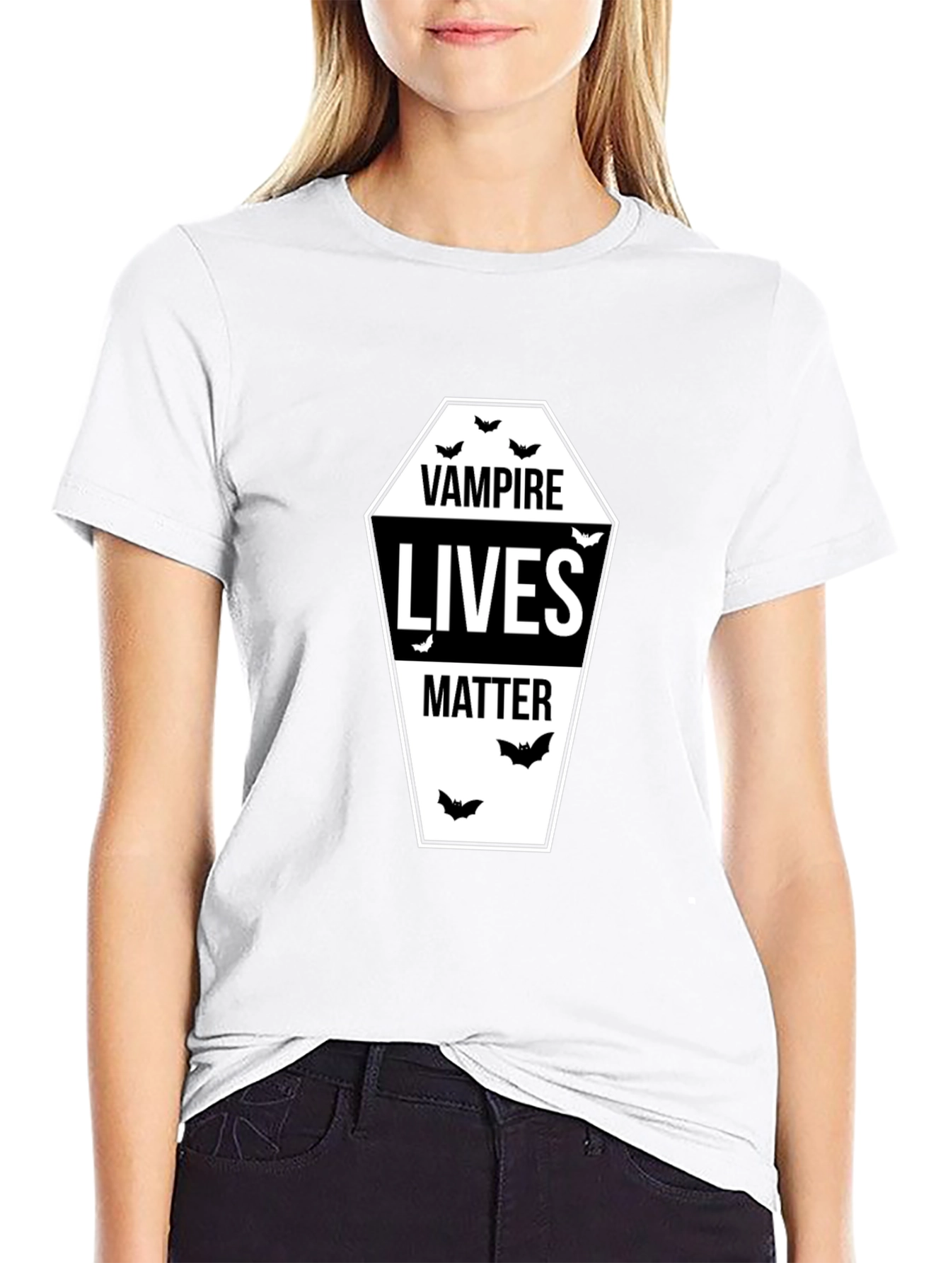 Vampire Lives Matter Graphic T-Shirt
