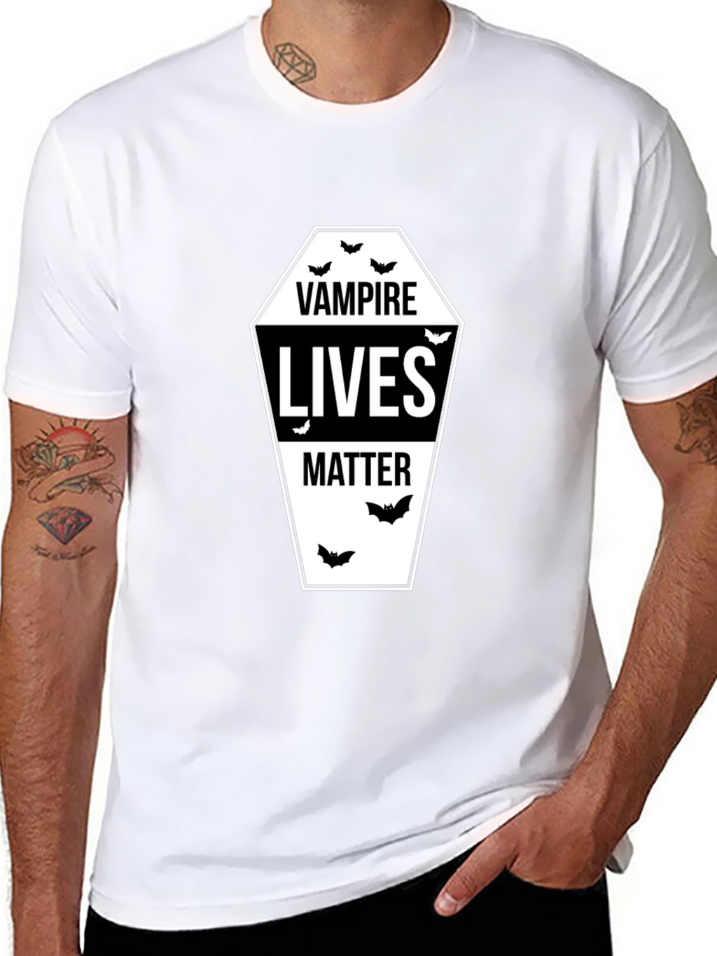 Vampire Lives Matter Graphic T-Shirt