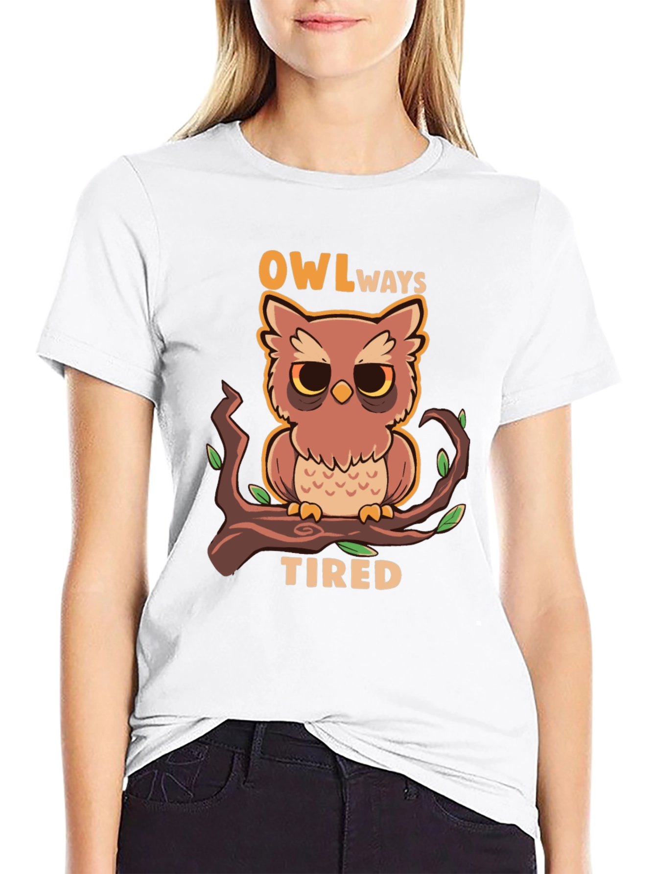 Owl Always Tired Graphic Tee