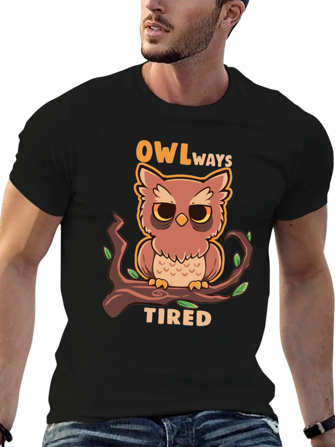Owl Always Tired Graphic Tee