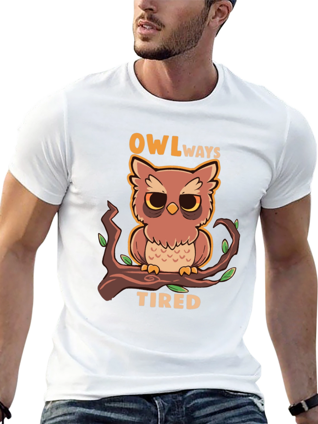 Owl Always Tired Graphic Tee