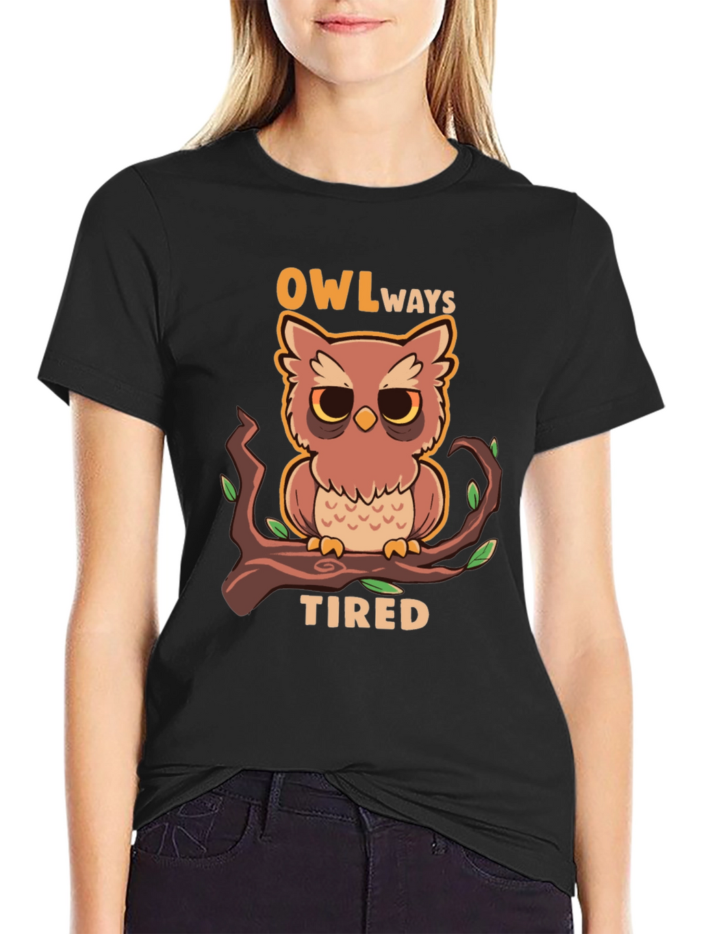 Owl Always Tired Graphic Tee