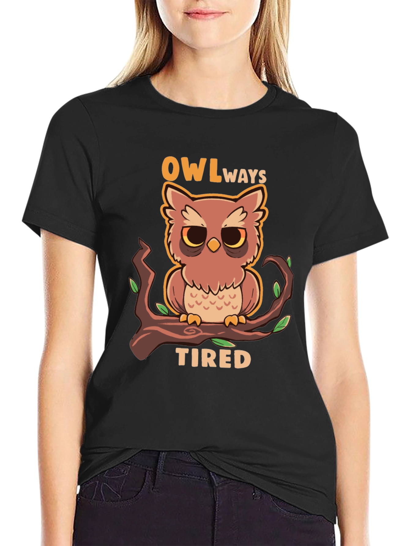 Owl Always Tired Graphic Tee