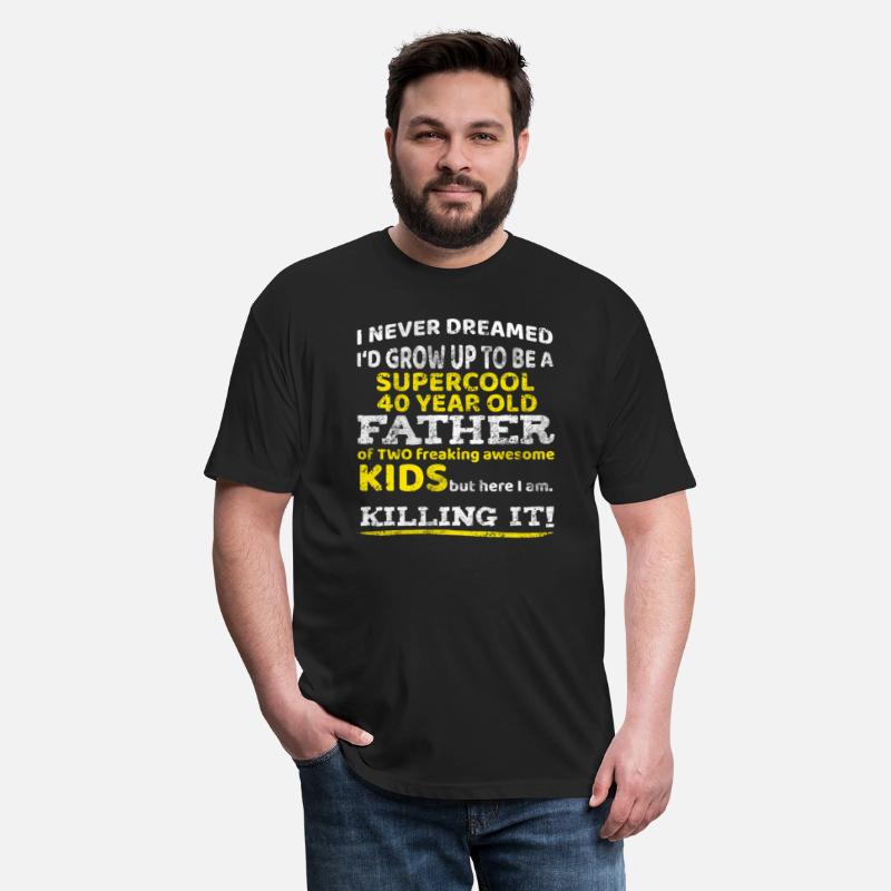 40 year old Dad T-Shirt Birthday Gift Forty