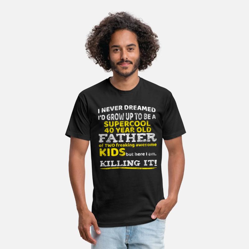 40 year old Dad T-Shirt Birthday Gift Forty