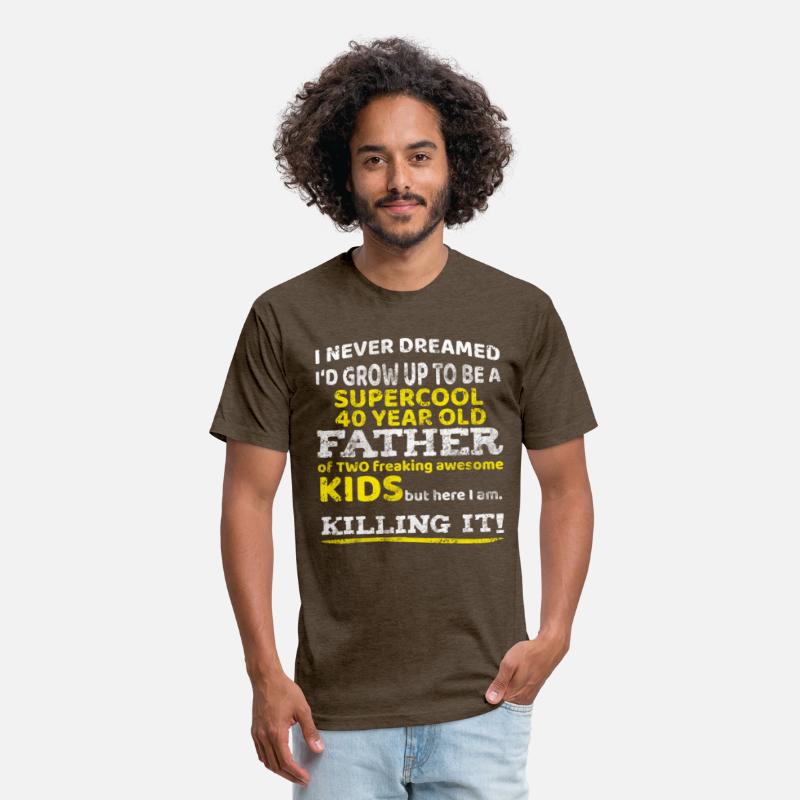 40 year old Dad T-Shirt Birthday Gift Forty