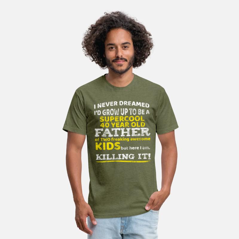 40 year old Dad T-Shirt Birthday Gift Forty