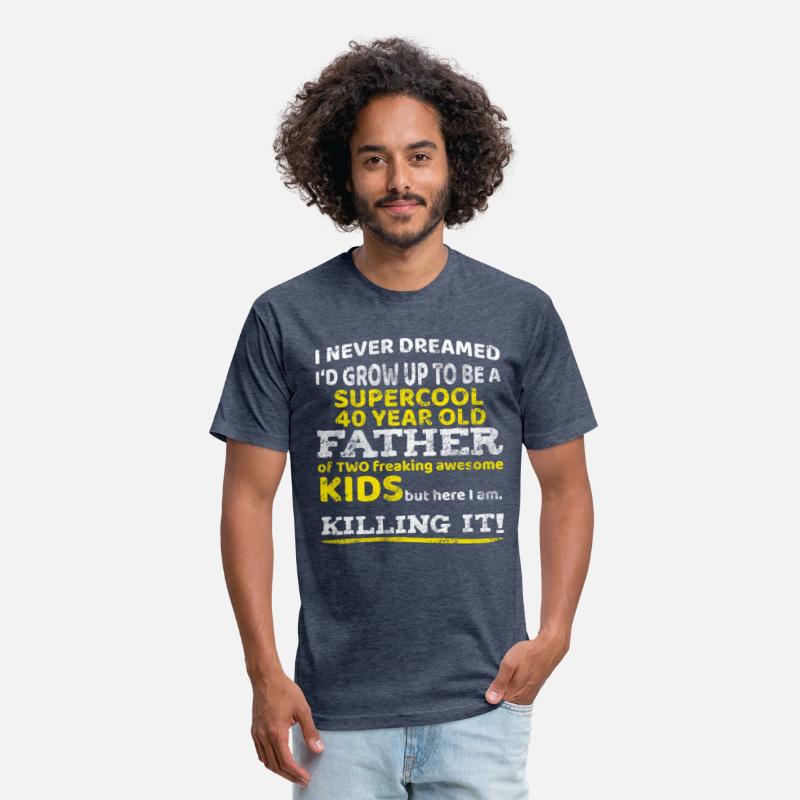 40 year old Dad T-Shirt Birthday Gift Forty