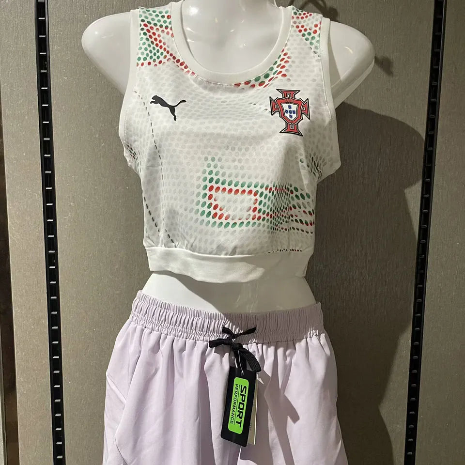 2025/26 Portugal Women Yoga Vest Jersey 女 Detail 1