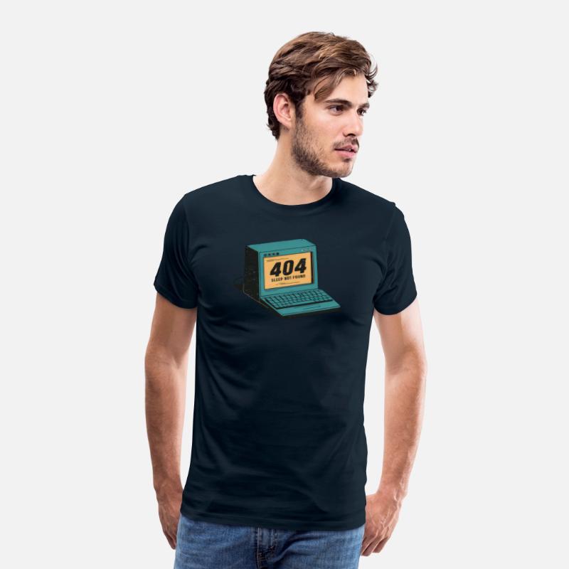404 Sleep Not Found - Retro Computer Design