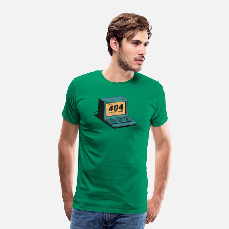 404 Sleep Not Found - Retro Computer Design