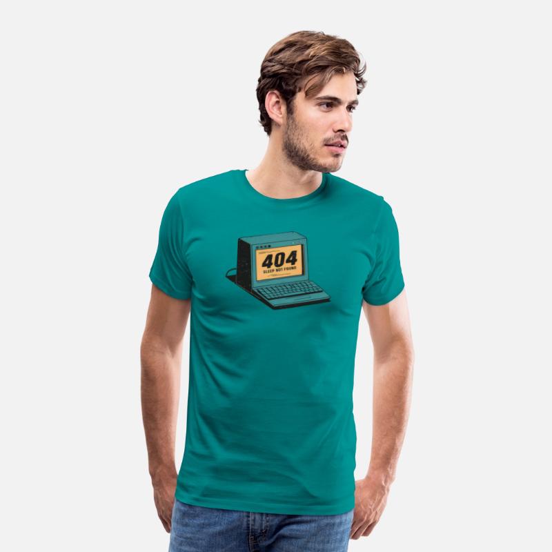 404 Sleep Not Found - Retro Computer Design