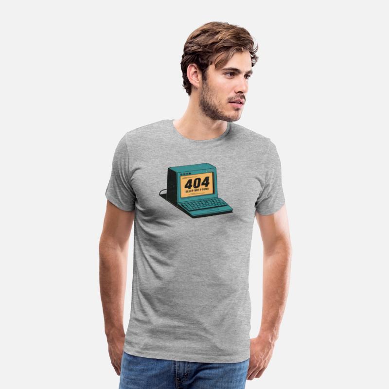 404 Sleep Not Found - Retro Computer Design