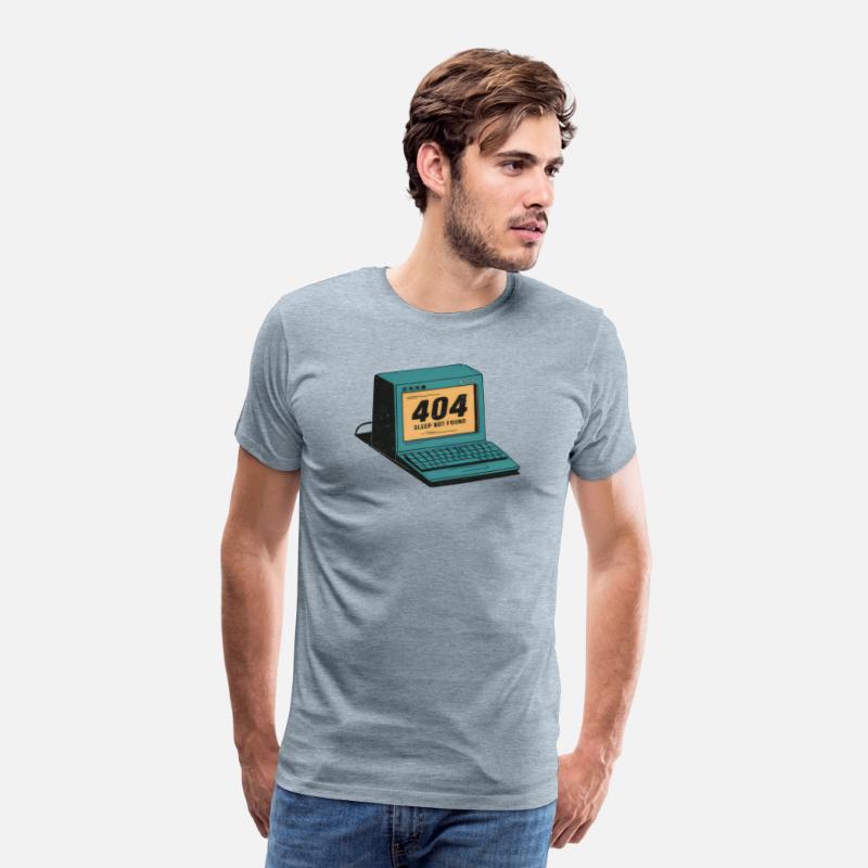 404 Sleep Not Found - Retro Computer Design