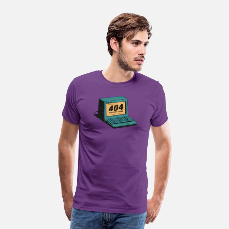 404 Sleep Not Found - Retro Computer Design