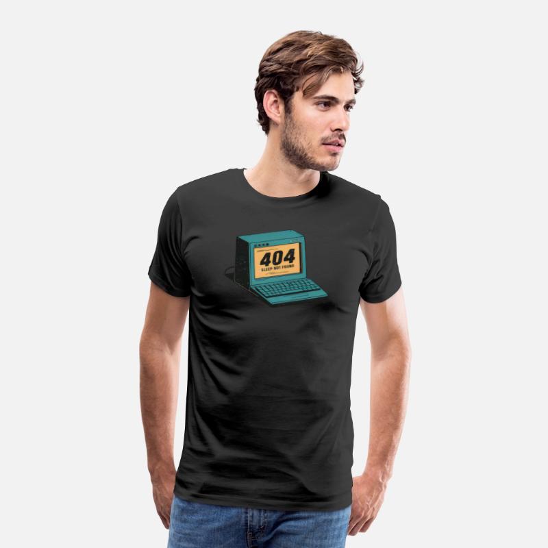 404 Sleep Not Found - Retro Computer Design