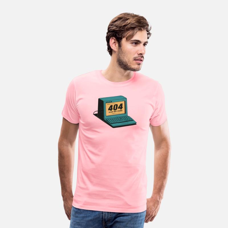 404 Sleep Not Found - Retro Computer Design