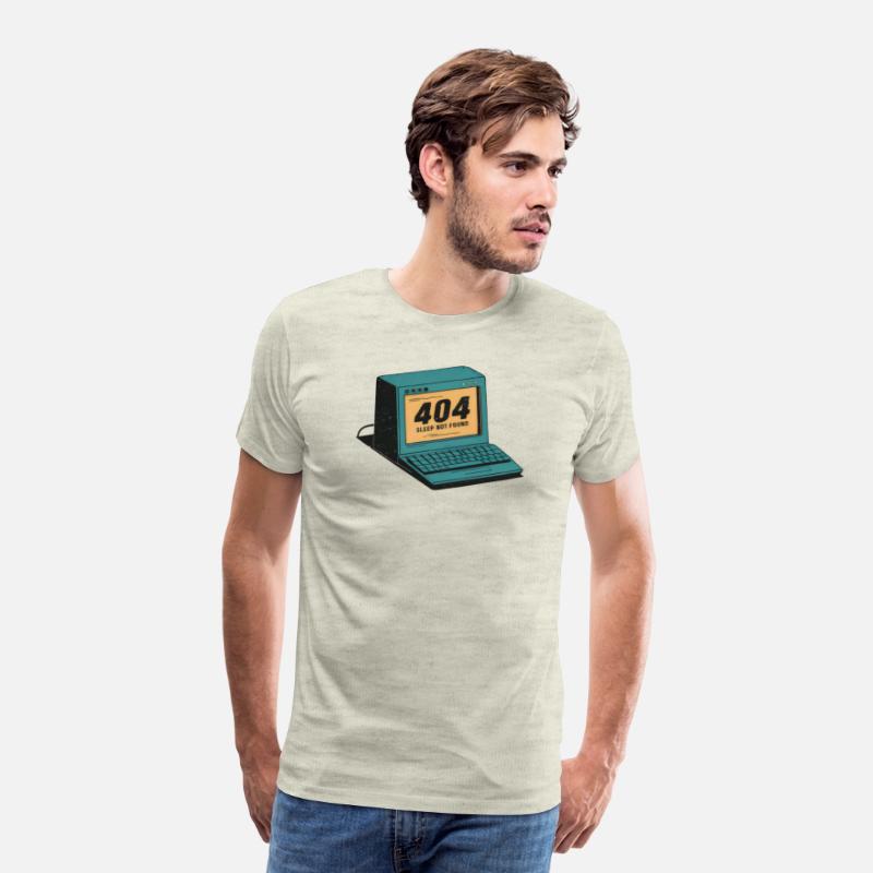 404 Sleep Not Found - Retro Computer Design