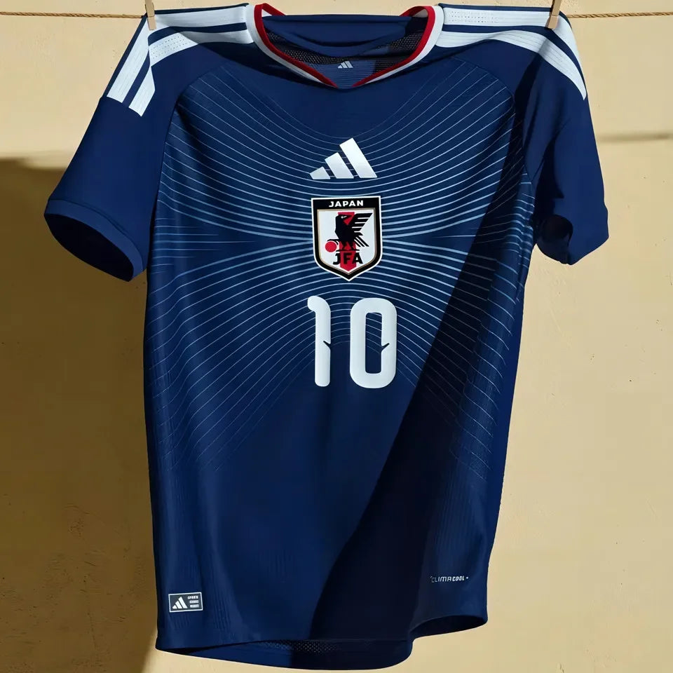 2026/27 Japan 1:1 Quality Home Blue Fans Soccer Jersey Detail 2