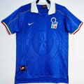 1995 Italy Home Blue Retro Soccer Jersey Front
