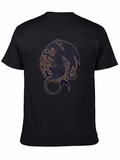 Celtic Dragon Graphic Black T-Shirt