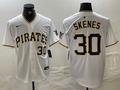 Men's Pittsburgh Pirates Paul Skenes #30 White Home Replica Player Jerseys