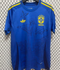 2025 Brazil Special Edition Blue Fans Jersey Front