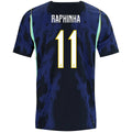 Raphinha #11 Brazil Away Match Jersey Player Version World Cup 2026 Front