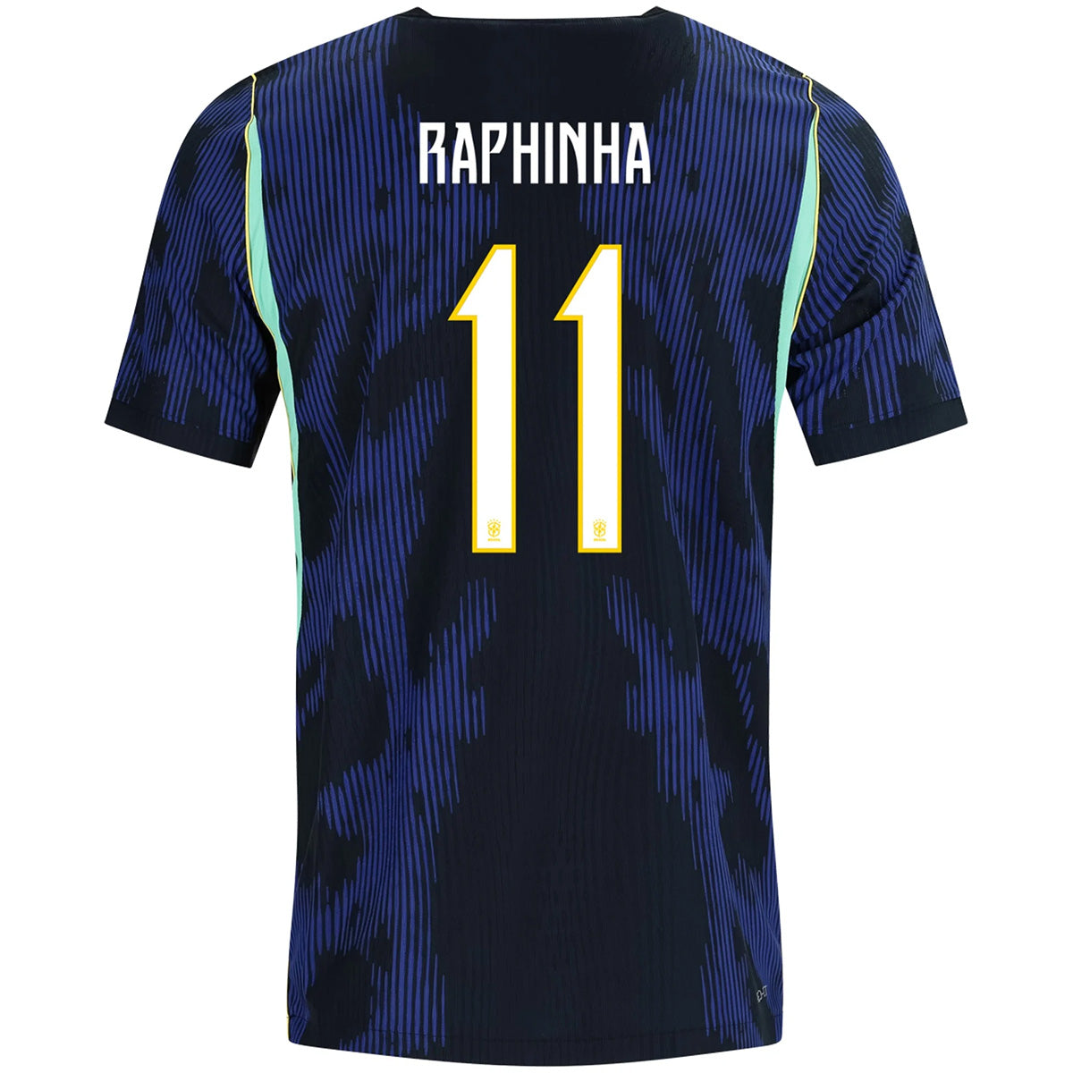 Raphinha #11 Brazil Away Match Jersey Player Version World Cup 2026 Front