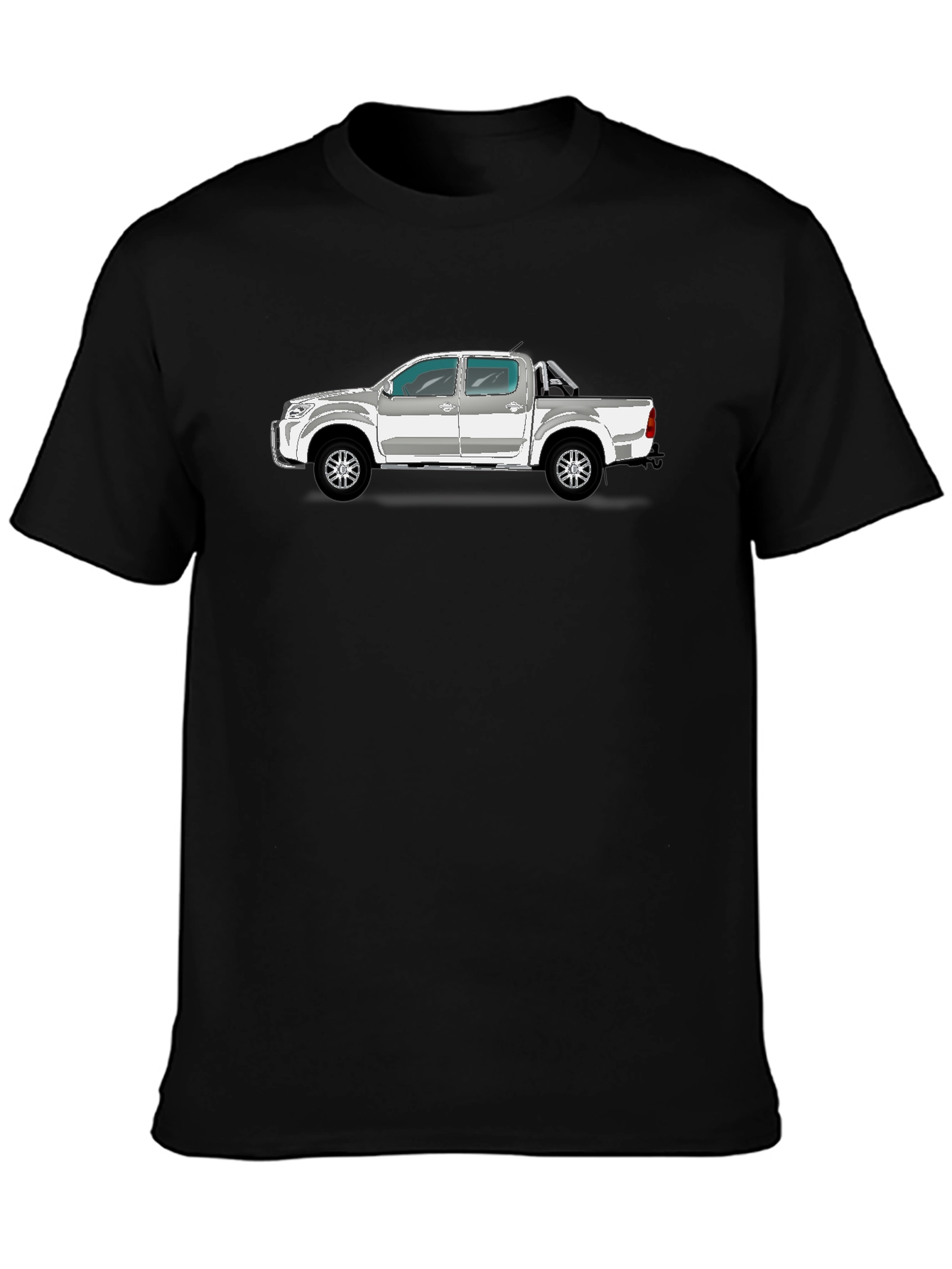 Truck Graphic T-Shirt - Black Mens