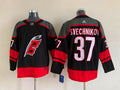 Men's Carolina Hurricanes Andrei Svechnikov #37 Black Home Breakaway  Player Jerseys