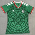 2026/27 Mexico Home Green Women Soccer Jersey 女 Front