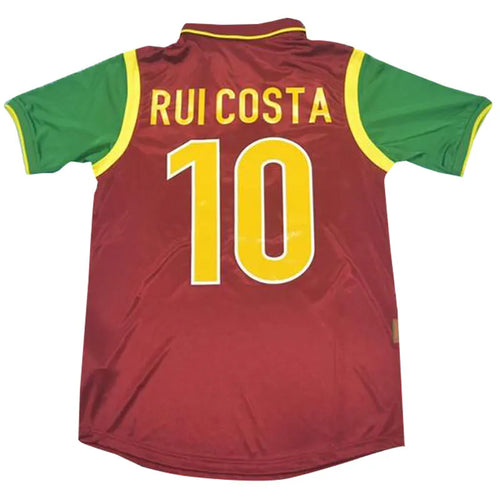 1998/99 Portugal Home Retro Soccer Jersey Back