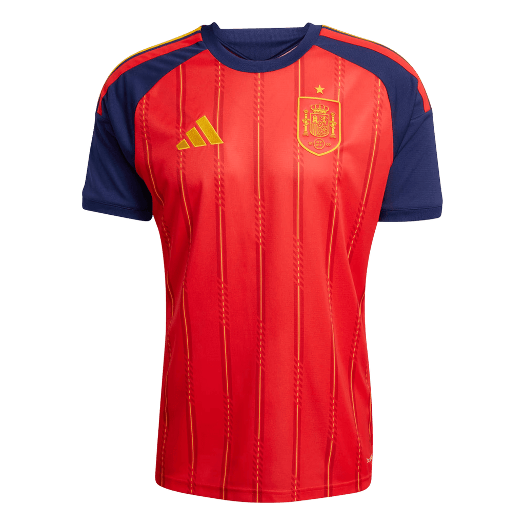 Spain Home Soccer Jersey World Cup 2026 Red Front