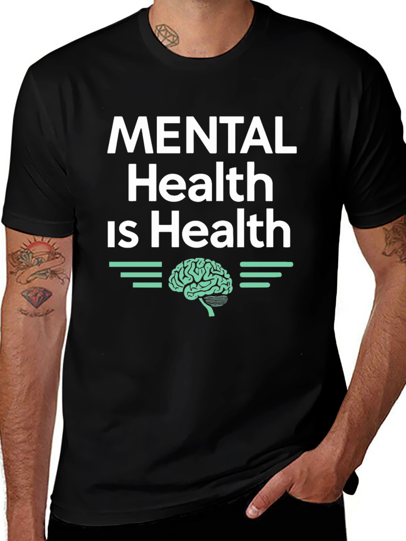 Mental Health is Health Graphic T-Shirt