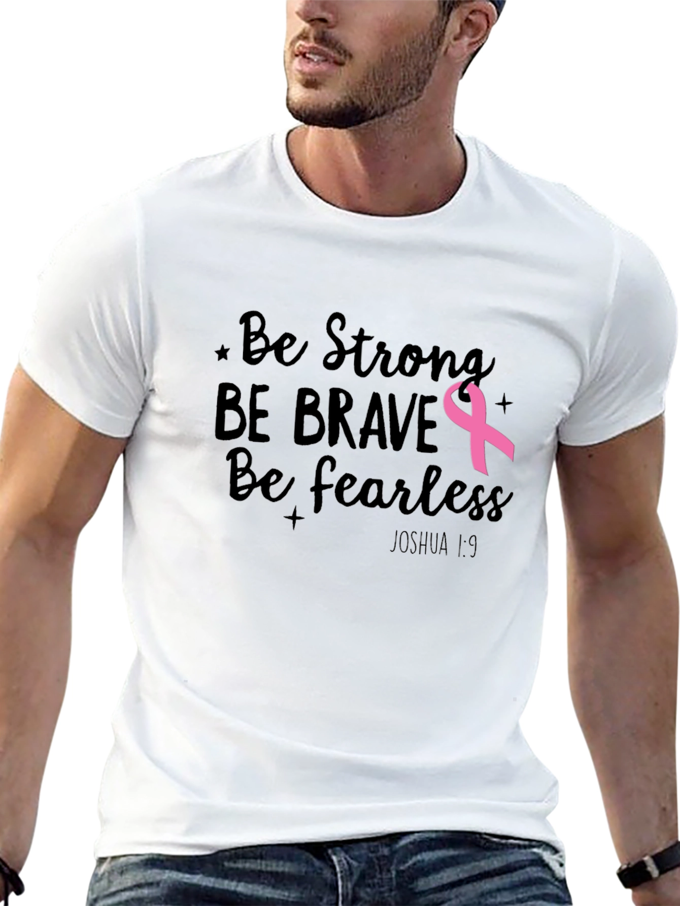 Be Strong Breast Cancer Awareness T-Shirt