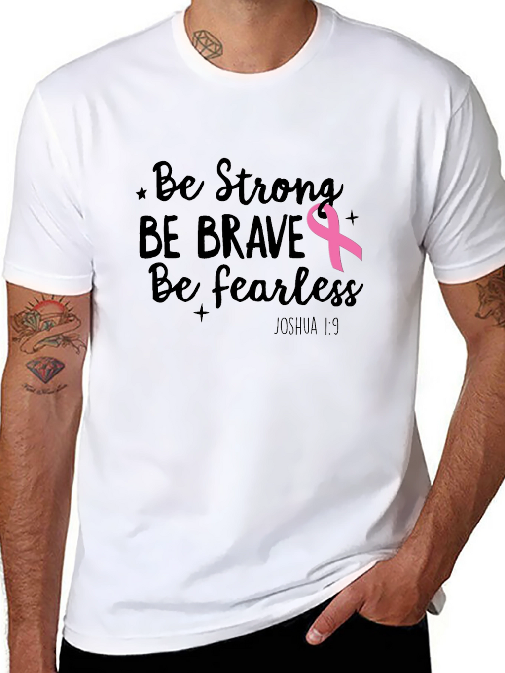 Be Strong Breast Cancer Awareness T-Shirt