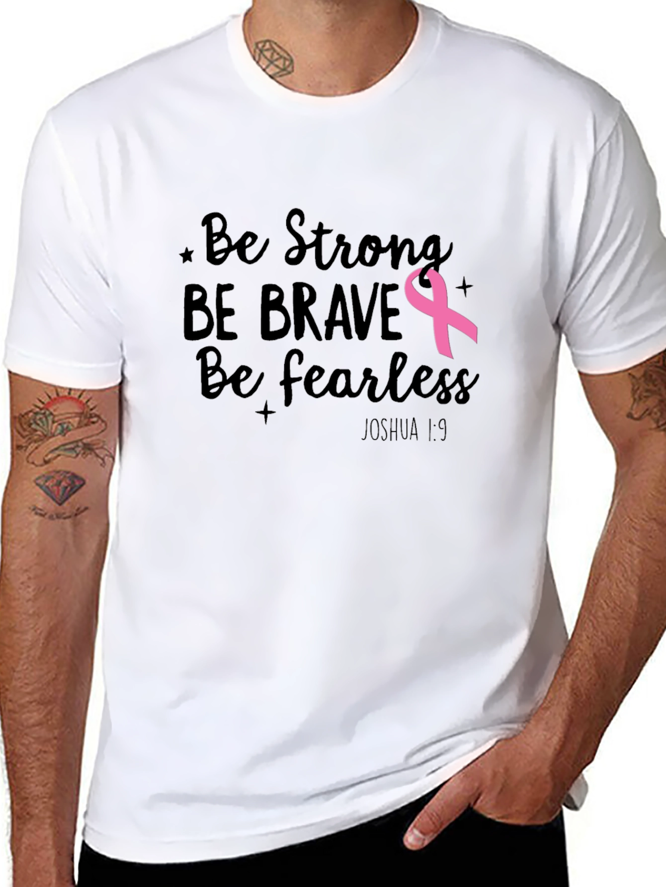 Be Strong Breast Cancer Awareness T-Shirt
