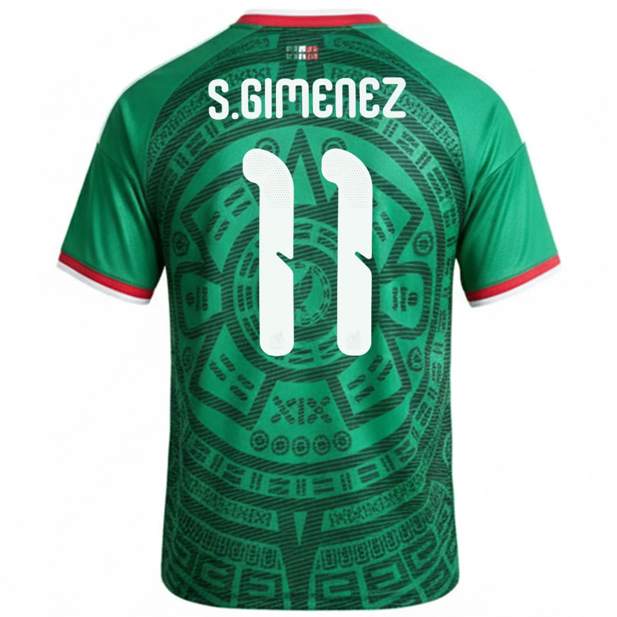 S.Giménez #11 Mexico Home Jersey World Cup 2026 - [Super Replica] Front