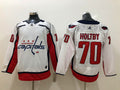 Men's Washington Capitals Braden Holtby #70 White Home Breakaway Player Jerseys