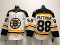 Men's Boston Bruins David Pastrnak #88 White Player Jerseys