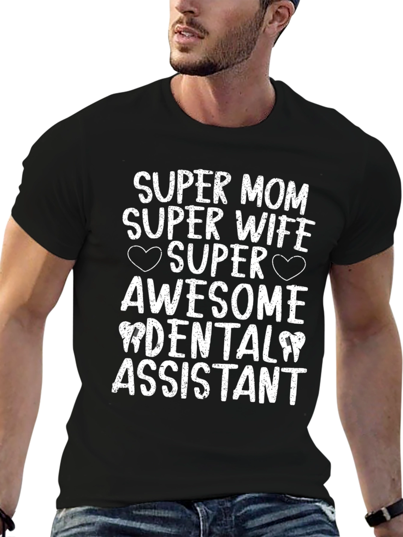 Super Mom Dental Assistant Graphic Tee