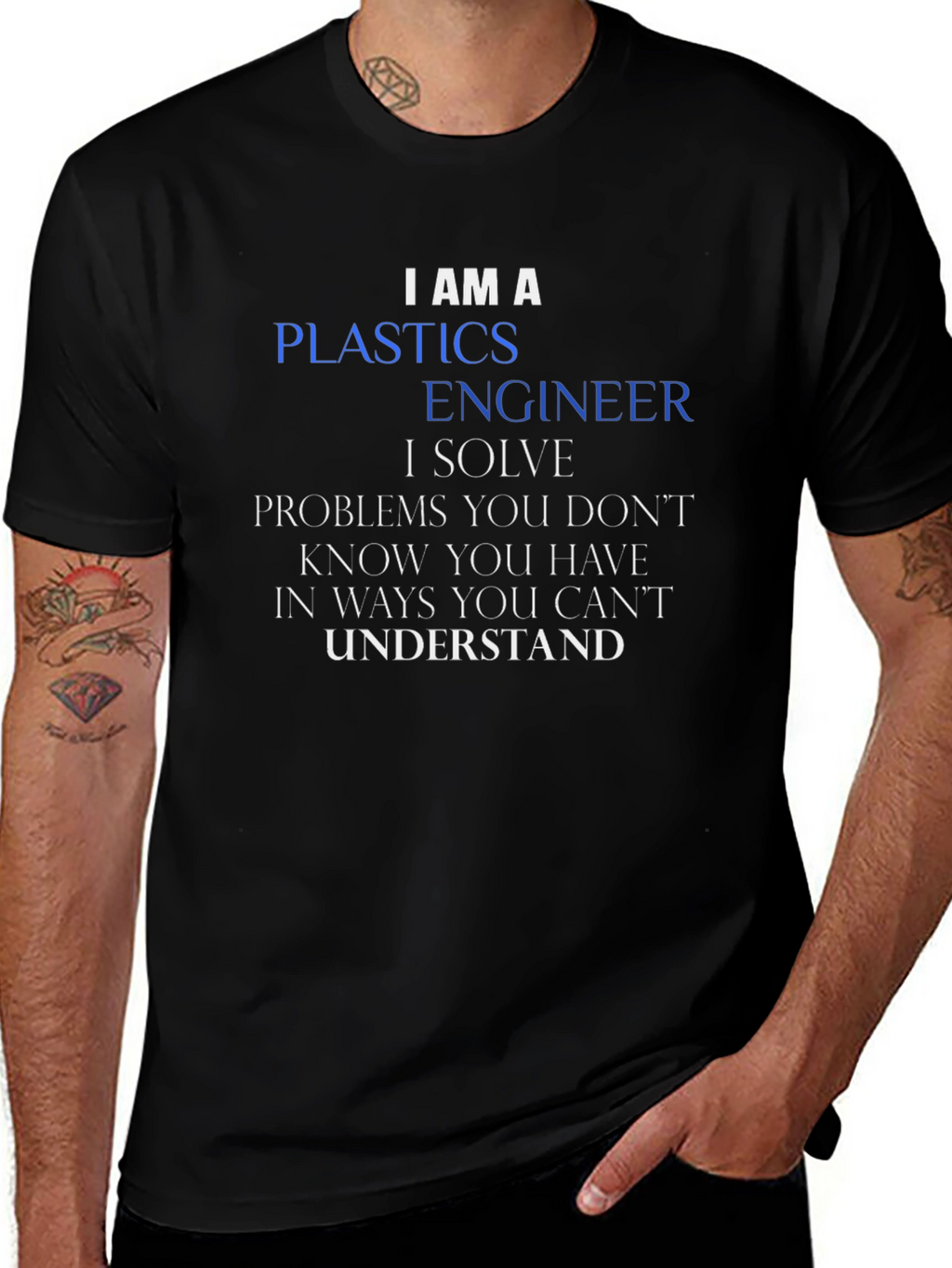 Plastics Engineer T-Shirt - Funny Profession Tee