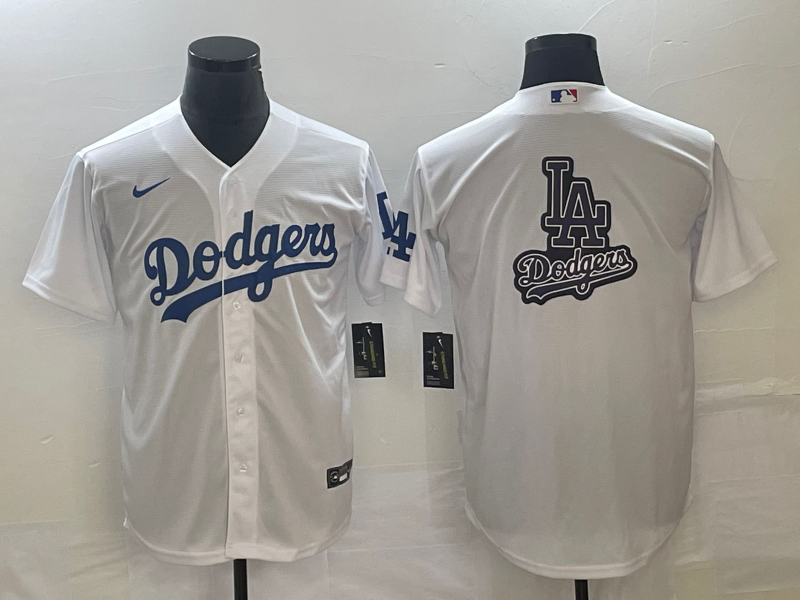 Men's Los Angeles Dodgers White Home Replica Team Jerseys