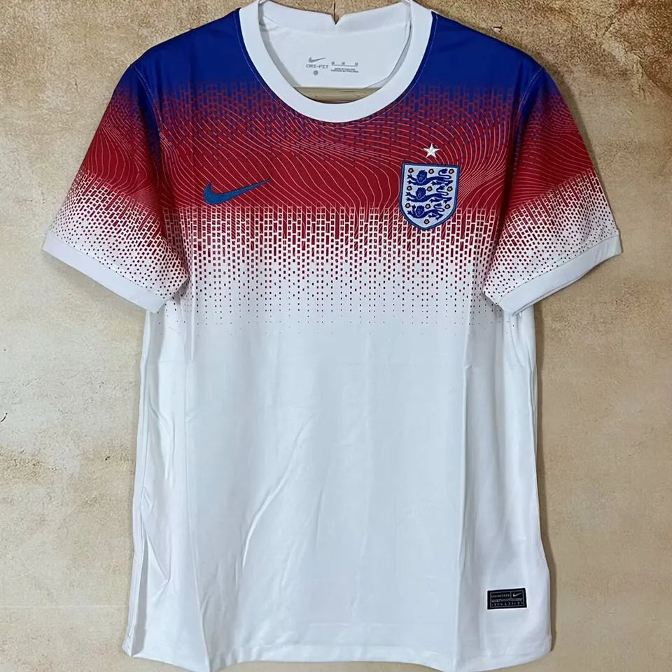 2025/26 England Home White Fans Soccer Jersey Front